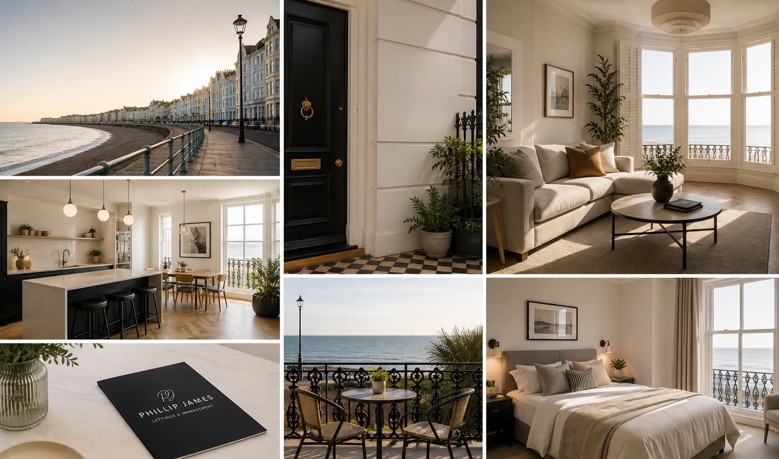 The Phillip James office on Worthing seafront
